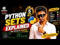 Python Sets Explained in 5 Minutes 🔥 | Complete Beginner Guide in Kannada