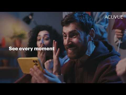 See every moment with ACUVUE® contact lenses