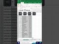 Excel Shortcut keys #excelshortcuts #exceltips