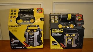 Stanley FatMax car battery Jump Starter - JUMPiT 1000 amp versus 700 amp