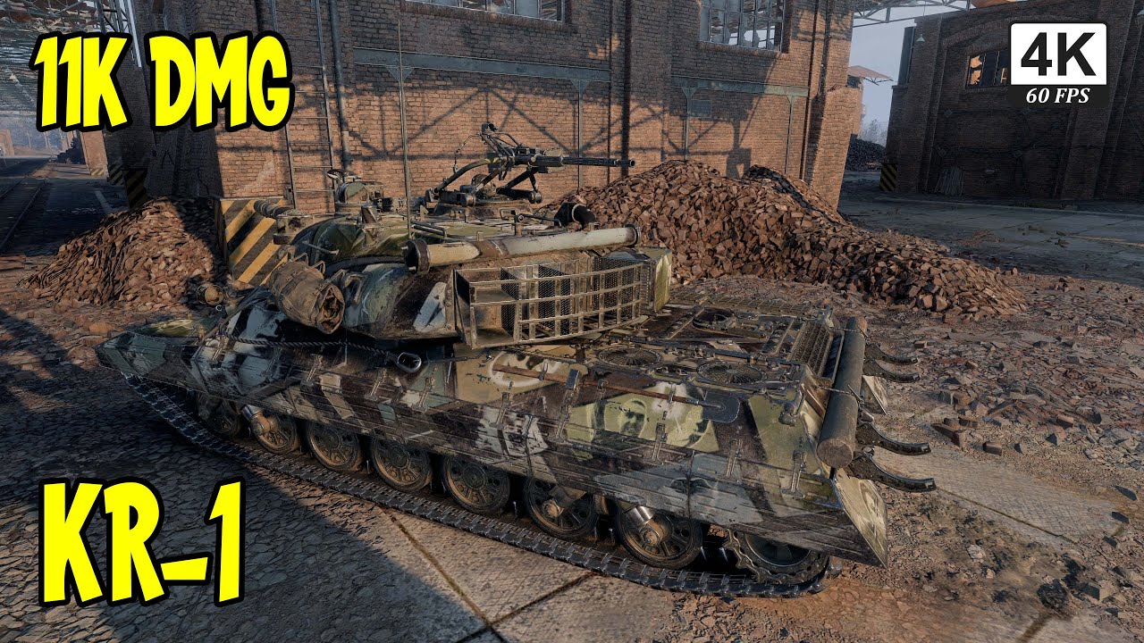 11k R World Of Tanks KR-1 (11k Damage) - YouTube