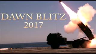 DAWN BLITZ 2017: U.S. Amphibious Strike Group Massive Land & Sea Exercise w/ Japan Land Forces.
