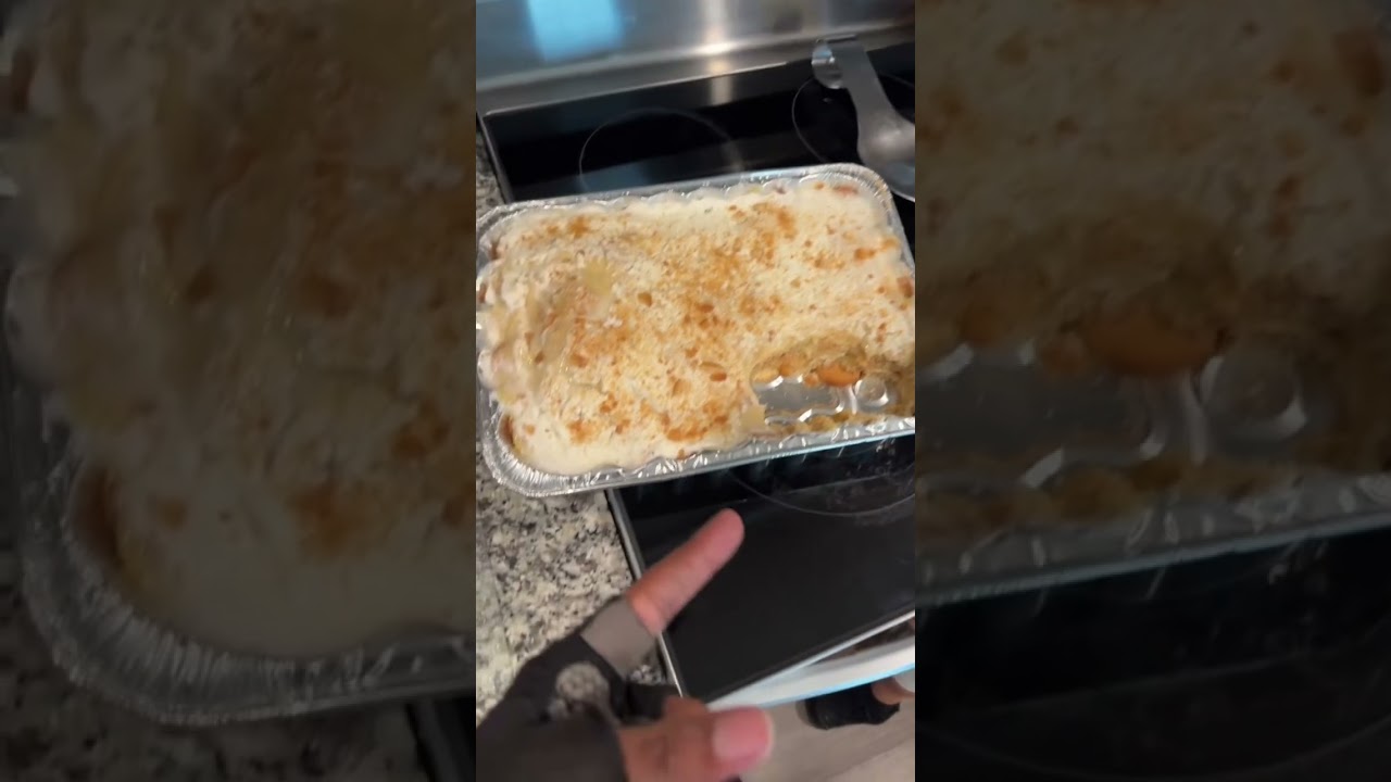 Only way to eat banana pudding is warm not Cold 😂🧡7️⃣