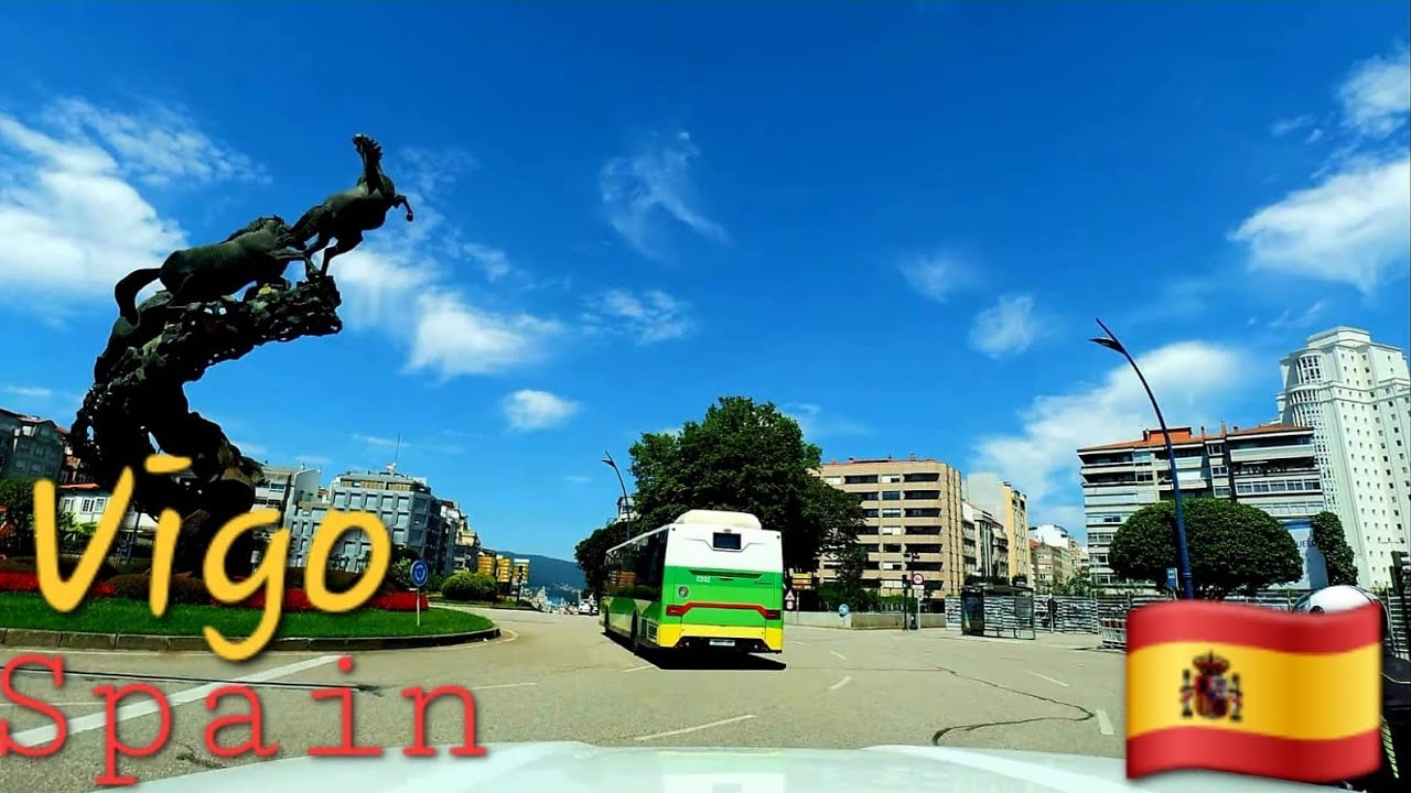Driving in Vigo 2 Spain