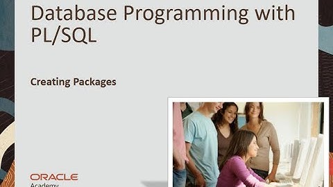 PLSQL#13_1 - Creating Packages