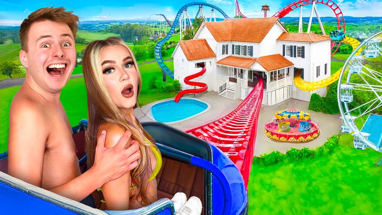 Udělal Jsem TAJNÝ ZÁBAVNÝ PARK u Mě Doma!