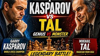 Garry Kasparov Vs Mikhail Tal ● Skelleftea Word Cup [1989]