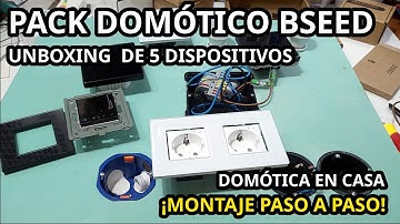 Descubre 5 dispositivos Bseed para domótica | Unboxing y montaje. 510