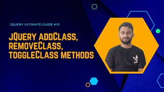 Jquery Addclass, Removeclass, And Toggleclass Tutorial The Ultimate Guide Part 15