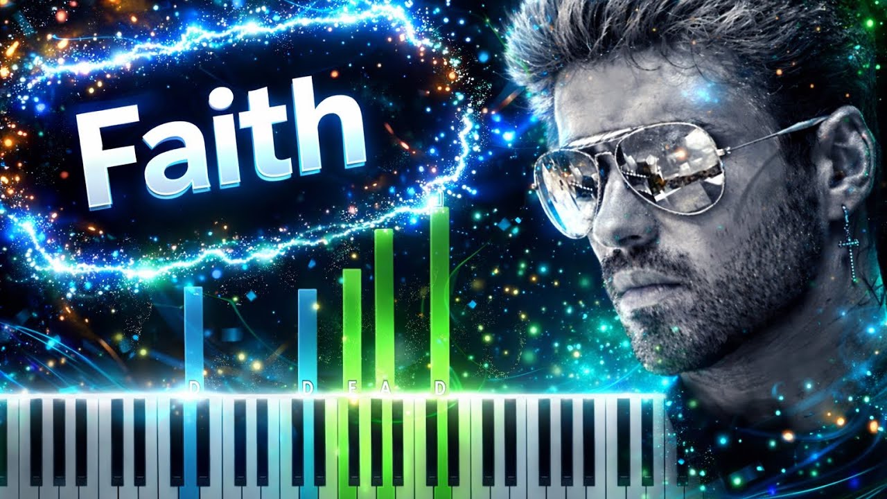 George Michael - Faith Piano Tutorial