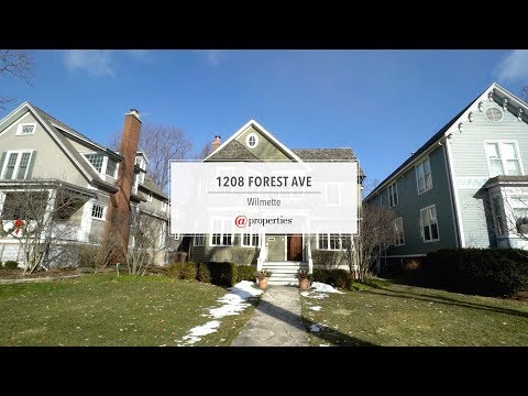 1208 Forest Avenue, Wilmette, IL home video tour