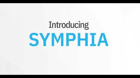 Intellicene Symphia Solution Overview