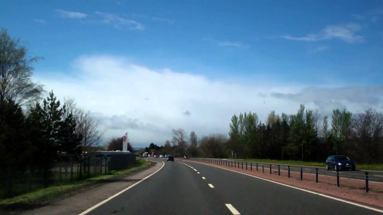 May Lunchtime Drive To The Horn Restaurant Milk Bar Between Dundee And