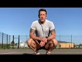 Multipump burpee and lunge routine