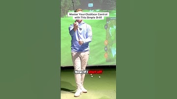 Master Your Clubface Control with this SIMPLE Drill! #golftechnique #golf #golfcoach