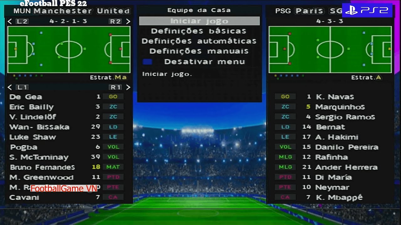 eFootball - PES22   Gameplay  PS2