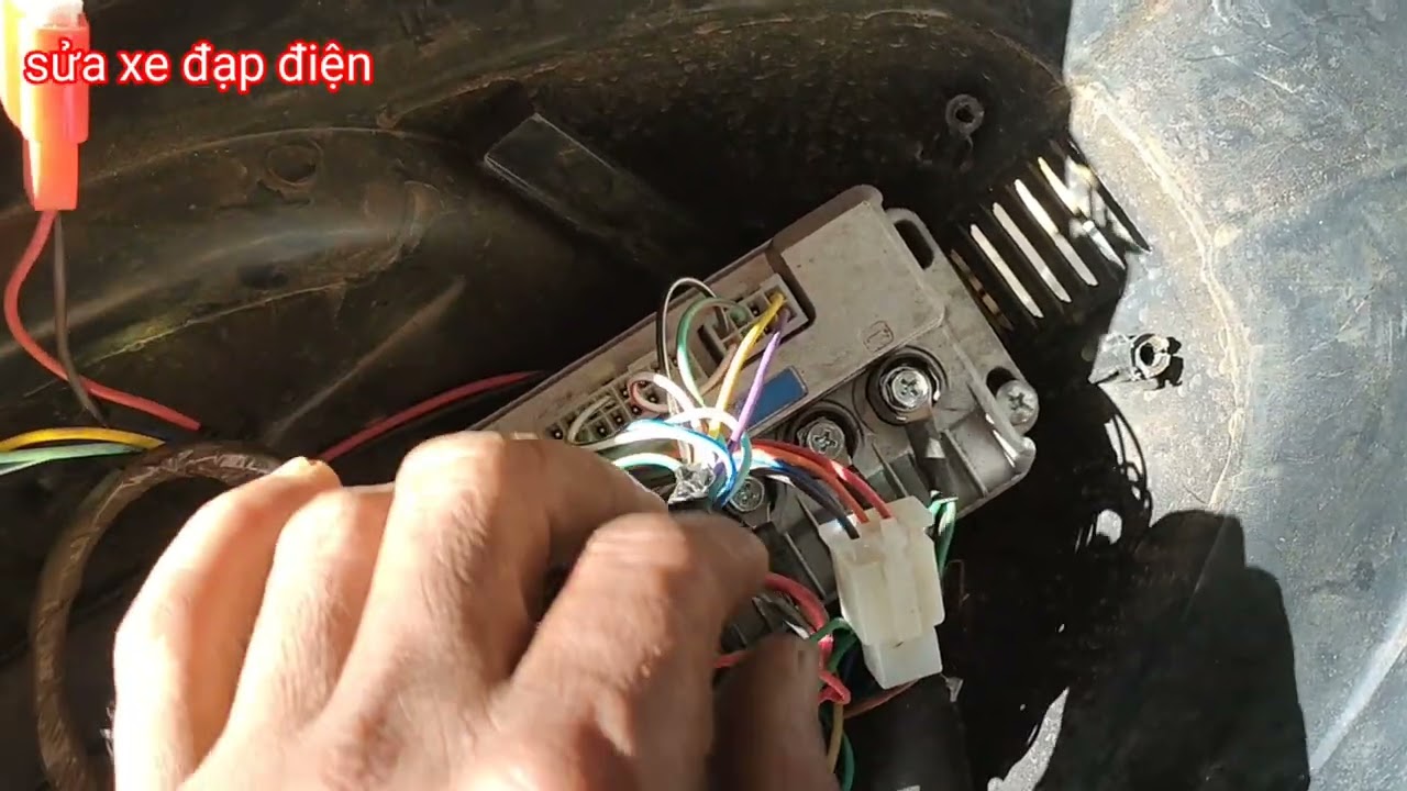 Cách sửa xe đạp điện 133 lên ga không chạy - sửa xe đạp điện 