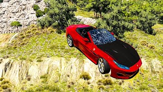 High-Speed Car Crash in the Forest Mountains | BeamNG DRIVE | ASİMMUS GAME screenshot 5