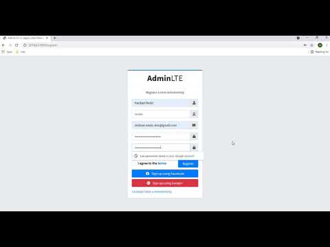 Laravel 8 Complete Blogging Content Management System Part 36 -  User Registration Settings
