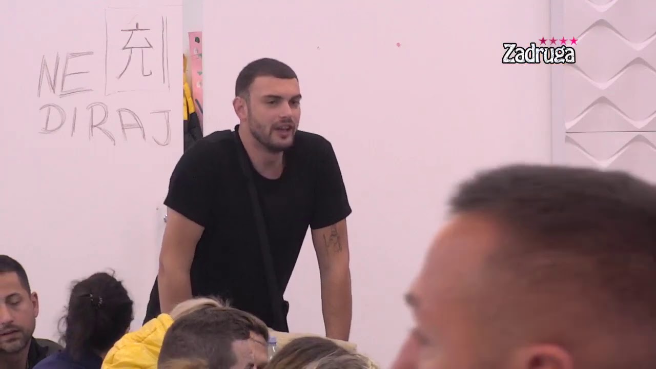 Zadruga 4 - Kristijan krenuo na Tomu, obezbeđenje sprečilo ozbiljan okršaj - 17.11.2020.