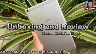 Huawei MediaPad T3 8.0 Unboxing and Review | Kids Corner | Metal Design | Tagalog |