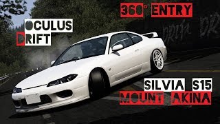Drifting a Nissan Silvia S15 RB26DETT at Mount Akina Downhill. 360 ...