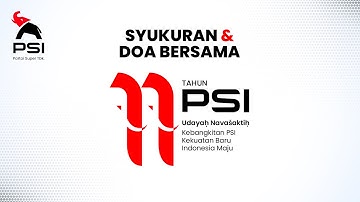 SYUKURAN DAN DOA BERSAMA 11 PSI