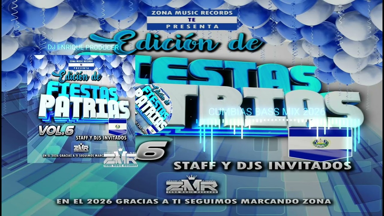 Cumbias Bass Mix 2026 By Dj  Enrique Producer Zona Music Records El Poder Latino 