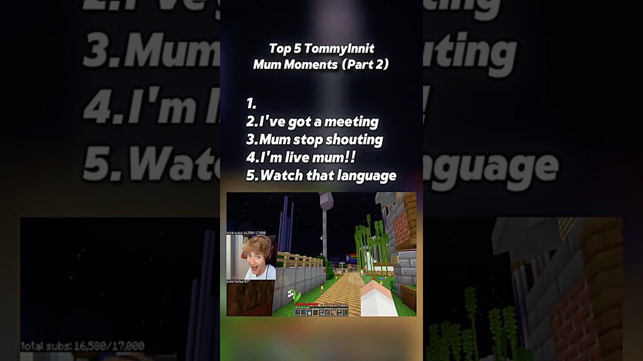 5 лучших моментов для мам TommyInnit