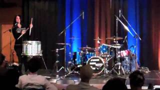 Emmanuelle Caplette on Drum: Doubles Strokes Trick 2011