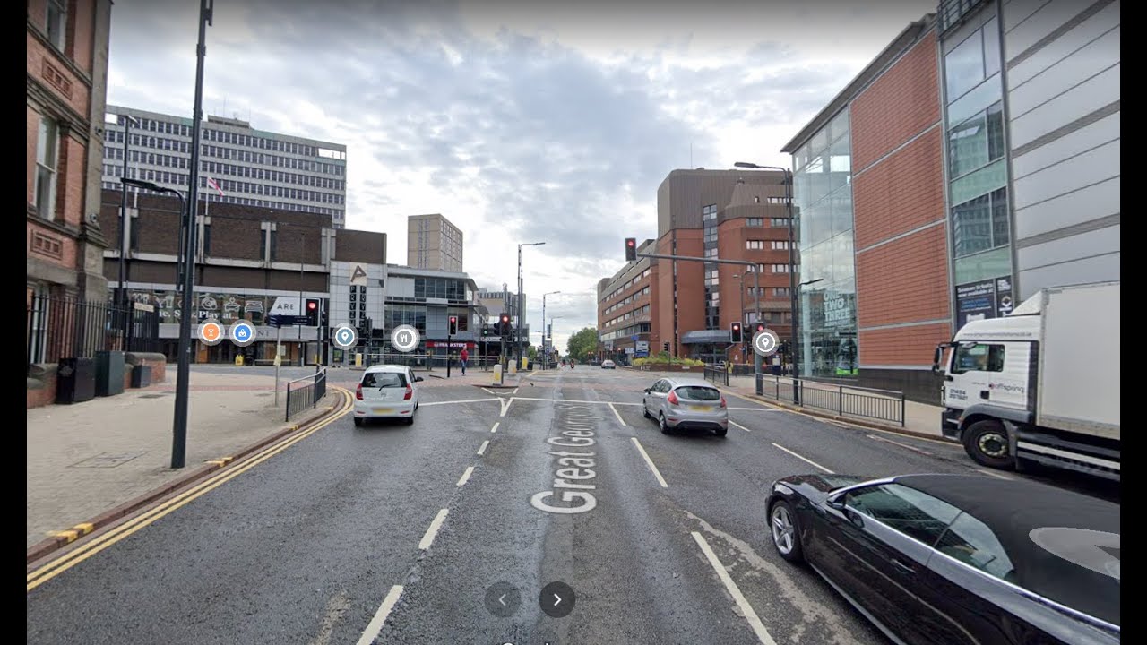 Drive through Red Light by Mistake.