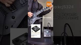 Mini multiefectos portátil 🎸 #guitar #shoptemu #temumexico