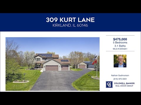 309 Kurt Lane, Kirkland, IL home video tour