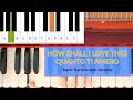 How shall i love thee  quanto ti amer  basic harmonium tutorial