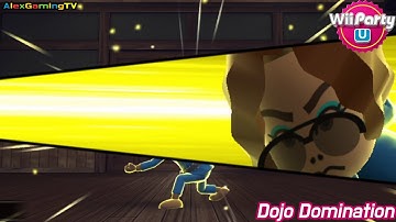 Wii Party U - Dojo Domination  ( Standard Mode, Eng Sub ) Player Quennie