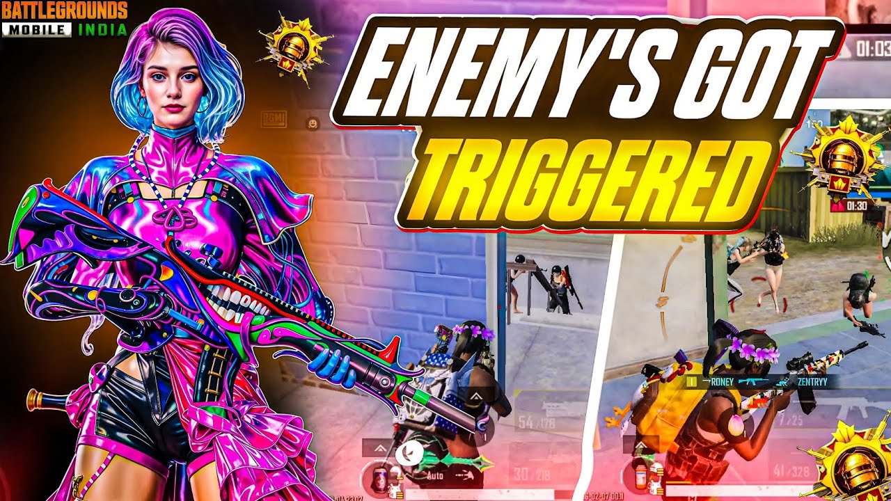 ENEMY'S GOT TRIGGERED💥 FASTEST 4 FINGURE PLAYER |