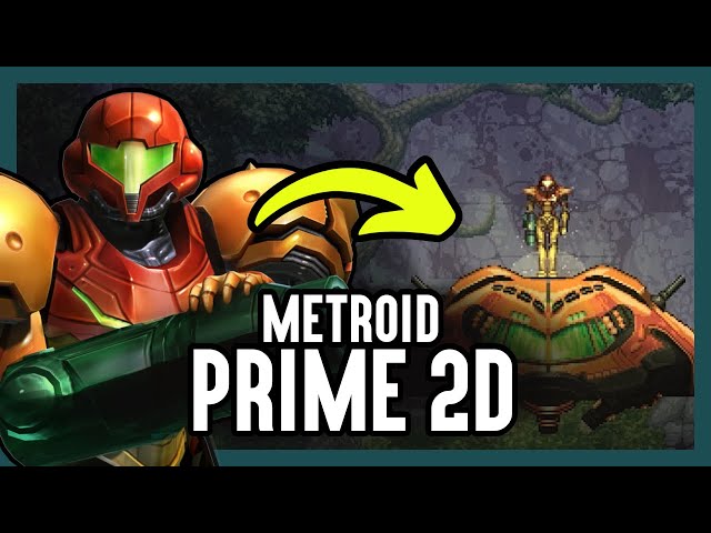 Metroid Prime but it's in 2D