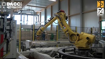 BACCI AUTOMATION - Windows Impregnation line with Robot - Felbermayer