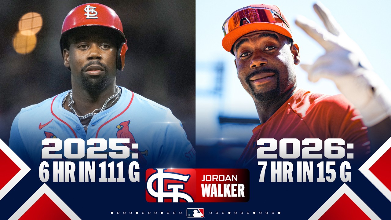 Is Jordan Walker breaking out? (MLB's HR leader has 7 HR in his first 15 games) | MLB Highlights