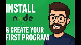 Learn Node.js: Essential Developer Skills - 04 - install node &amp; create your first program