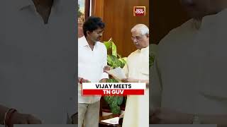 Breaking: Vijay Meets Tamil Nadu Governor Rajendra Arlekar | VCK Offers Support To TVK