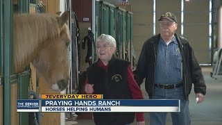 Praying Hands Ranch uses horses to help people