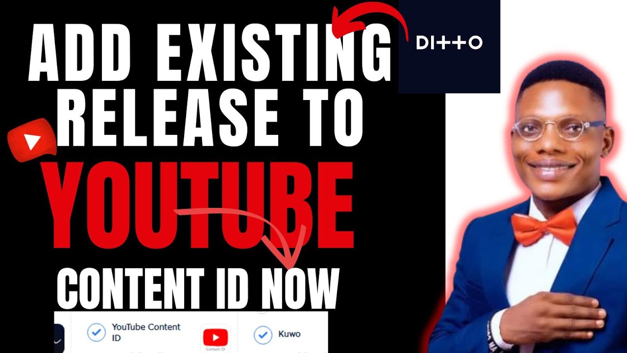 HOW TO ADD YOUTUBE CONTENT ID TO EXISTING RELEASES ON DITTO || 2025