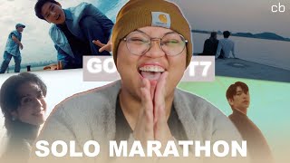 GOT 7 Solo Marathon - Jay B, Mark Tuan, Yugyeom, & Jinyoung | Reaction