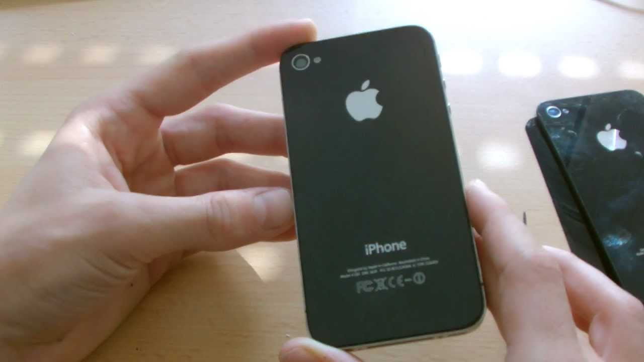 Update Anleitung: iPhone 4s Rückseite (Backcover) wechseln