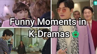 Funny moments in Korean Dramas (#Try not to laugh)2022.