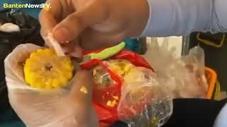 Pengunjung Lapas Serang Nekat Selundupkan Narkoba Lewat Sayur Asem