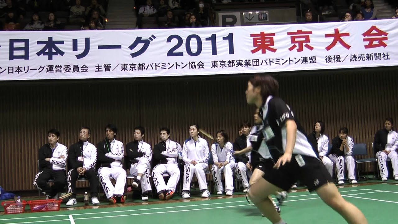 林裕佳／田崎亜由美（岐阜トリッキーパンダース）日本リーグ2011.MTS