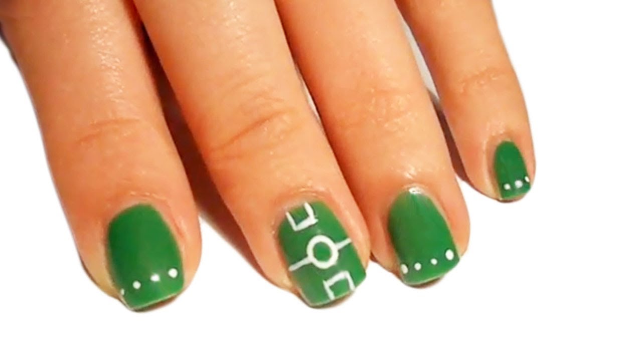 1. Soccer Ball Nail Art Design - wide 8