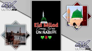Eid Milad Un Nabi Coming Soon Status 2022 | 4k Full Screen Whatsapp Status | 💕Special Milad Status💕 - hdvideostatus.com